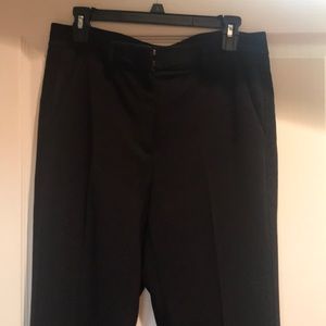 WHBM - black flare pants - size 10